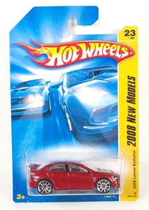 Hot Wheels 2008 Mitsubishi Lancer Evolution rot neue Modelle - Bild 1 von 1