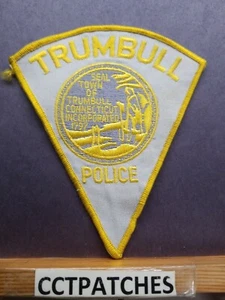 TRUMBULL, CONNECTICUT POLICE SHOULDER PATCH CT - Bild 1 von 2