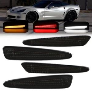 Luces de señalización laterales LED C6 de actualización luces de giro para Chevrolet Corvette C6 2005-2013 - Imagen 1 de 28