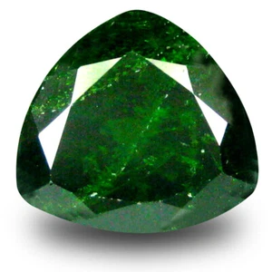 2,59 ct Schillernde Billionenform (9 x 9 mm) Grün Chromdiopsid Edelstein - Bild 1 von 1