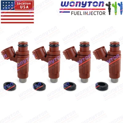 Juego de 4 inyectores de combustible para Yamaha APEX XTX SE GT 2006-2018 8FP-13761-00-00 Foto 1 de 4