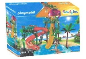 PLAYMOBIL Family Fun Aqua Park mit Rutschen (70609) - Neu & OVP