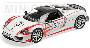 Porsche 918 Spyder Weissach Package Salzburg 2013 1:18 Minichamps Limited 750pcs - Picture 1 of 4