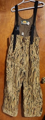 Cabelas Used Men’s Large Gortex Thinsulate Insulated Hunting Bib - Made In USA - Image 1 of 4