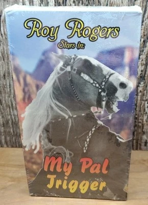 My Pal Trigger VHS Roy Rogers Vintage Classic Brand New Factory Sealed Foto 1 de 4