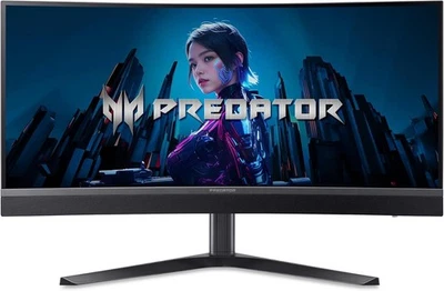Acer Predator Gaming 1500R Curved Monitor | 34" UWQHD 3440 x 1440 X0bmiiphux - Image 1 of 4