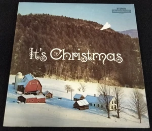 IT'S CHRISTMAS 12" VINYL COLUMBIA RECORDS C10040 PAT BOONE LIBERACE EDDIE FISHER - Foto 1 di 4