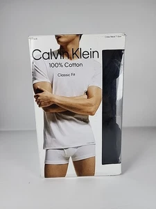 Calvin Klein Herren Cotton Classics 2 Hemden XXL Box Open Zwei Hemden Rundhalsausschnitt T - Bild 1 von 4