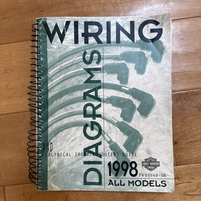 diagrama de cableado 1998 HD todos los modelos Foto 1 de 4