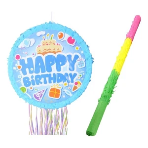 Pull String Pinata con bastoncino Riemibile Game Pront Pront Game per le feste - Imagen 1 de 6