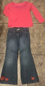 GIRL’S Gymboree Jeans Size 7 & Justice Too Size 8 Item #1257 - Picture 1 of 21