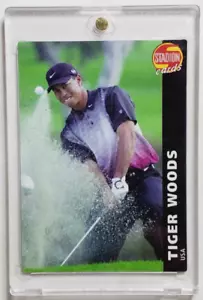 Tarjeta de novato Stadion Czech World Stars #178 Tiger Woods 2000/1000 radiocontrol - Imagen 1 de 3