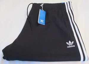Adidas Originals IL2488 Men's Black Slim Fit Straight Leg Superstar Pants 2XL - Picture 1 of 3