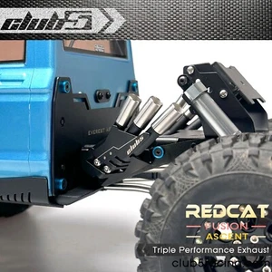 Triple Performance Exhaust for Redcat Ascent / Fusion - Picture 1 of 8