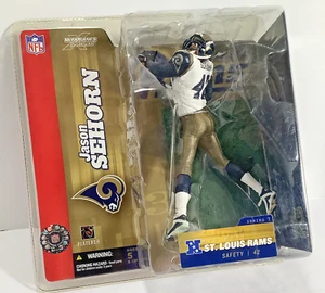 McFarlane NFL Series 7 Jason Sehorn St Louis Rams Chase Actionfigur - Bild 1 von 6