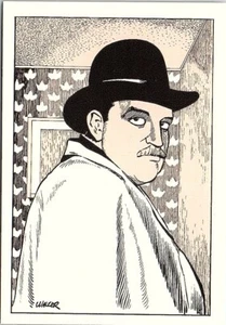 Prensa de fregadero de cocina Laird Cregar personajes de Hollywood 1992 - Imagen 1 de 2