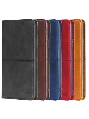 Luxury Protective Genuine Leather Case Cover Wallet For One Plus 10 Pro 5G Nord - Image 1 of 4