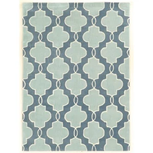 Trio Tile Blues 1.10x2.10, Rug - Picture 1 of 1