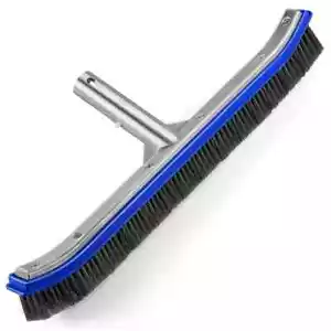 Heavy Duty Pool Brush Head,18-inch Metal Pool Brushes Head with Stainless Ste... - Picture 1 of 5