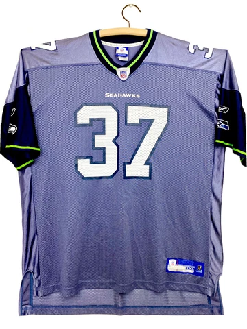 Shaun Alexander #37 Seattle Seahawks NFL Reebok Jersey Adult Sz 2XL XXL RARE Cover