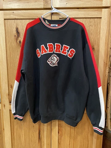 Vintage Buffalo Sabres Crewneck Sweatshirt  - XL - Lee Sport Cover