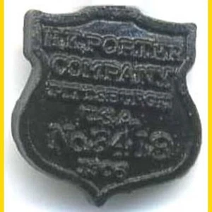 1906 PLACAS PORTER BUILDERS Cantidad 2 GRANDT LINE 125 On3 - Imagen 1 de 1