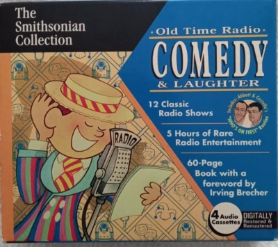 Old Time Radio Comedy and Laughter-The Smithsonian Collection [4 cassettes+book] - Image 1 of 4