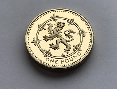 Simply Coins~ 1994 PROOF ONE 1 POUND COIN - Image 1 of 4