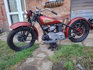1941 Indian Scout Vintage Motorcycle. Recent Refresh. Original Matching Numbers - Picture 1 of 12
