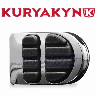 Kuryakyn ISO Brake Pedal Pad for 1992-1996 Honda GL1500I Gold Wing pc - Image 1 of 4