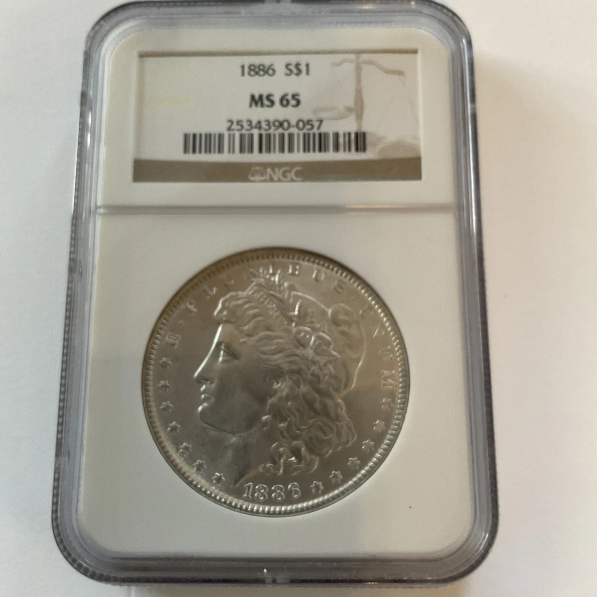 アメリカ　モルガンダラー銀貨1886 MS-65 PCGS 1886 Year Grade MS 65 Morgan Dollars (1878-1921) for sale | eBay