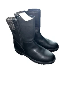 Botas de cuero negras impermeables Cougar para mujer Neptuno cremallera 9 Primaloft - Imagen 1 de 7