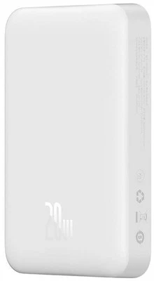 Baseus Magnetic Powerbank, MagSafe, USB-C, 10.000mAh, 20W, weiß - Bild 1 von 4
