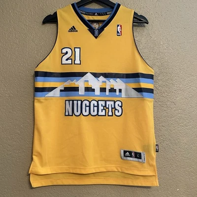 Camiseta deportiva grande vintage Wilson Chandler Denver Nuggets Adidas Skyline YOUTH KIDS Foto 1 de 4
