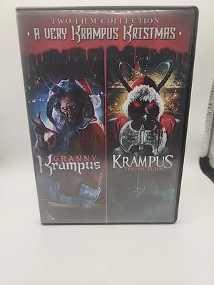 A Very Krampus Kristmas 2-Film Collection DVD  Granny Krampus/Krampus The Return - Imagem 1 de 3