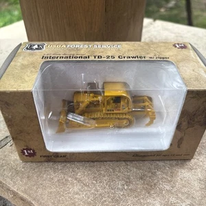 FIRST GEAR 1:87 INTERNATIONAL TD-25 Crawler Dozer w/Ripper US Forestry NIB - Picture 1 of 3