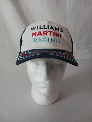 威廉姆斯·马提尼赛车 F1 公式帽哈克特伦敦吊带帽 - 二手状况完好 — 第 1/4 张图片