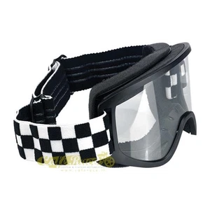 Occhiali Biltwell MOTO 2.0 CHECKERS black in plastica stampata - Imagen 1 de 3