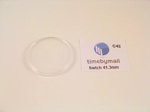 For SWATCH Watch Replacement Plexi-Glass Crystal 41.3mm No Date Spare Part C42 - Picture 1 of 1