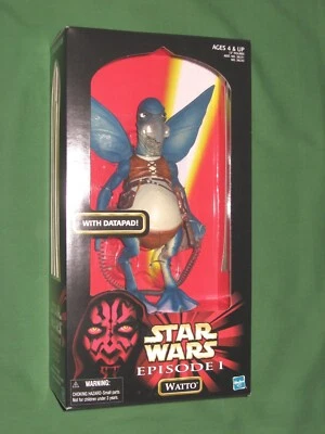 12" Watto con Data Pad ~ 1/6 Star Wars Episodio I: La amenaza fantasma 1999 Foto 1 de 4