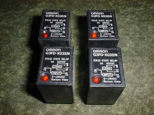 (4) Omron solid State Relays # G3FD-X03SN (22124-A9) - Picture 1 of 1