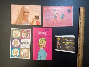 5 Vtg 1969-1971 Barbie Dawn  Skipper Fashion Model Mattel Booklets Tammy Ideal - Picture 1 of 24