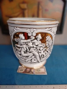 Grande fioriera Capodimonte vintage - Foto 1 di 22