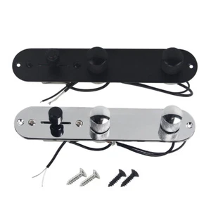 Placa de control de guitarra FLEOR precableada TL metal 3 vías macetas de interruptor perillas para TL - Imagen 1 de 18