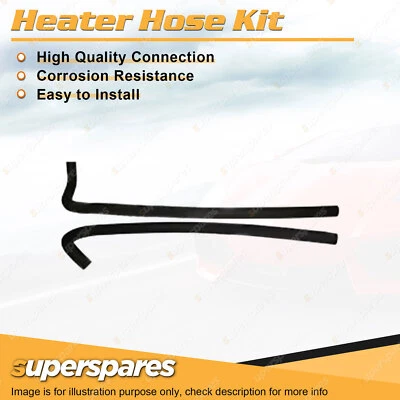 Superspares Heater Hose Set for Daihatsu Rocky 2.8L DFI DTFI DL 1984-1999 - image 1 of 2