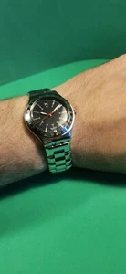 Orologio Swatch Irony uomo YGS428G black dial Big Series Twirl AG2002 Swiss Made - Foto 1 di 9