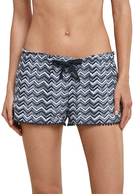 SCHIESSER Damen Mix & Relax Webshorts 100% Viskose 38-46 M-3XL Pyjamahose kurz - Bild 1 von 3