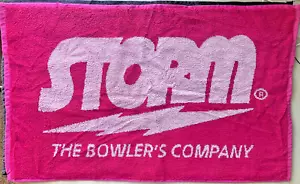 Storm Bowling Towel in Pink, 28 X 17 inches - Picture 1 of 1