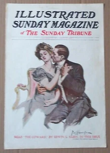 Illustrated Sunday Magazine COVERS ONLY ( Frank X Leyendecker ) April 12, 1908 - Picture 1 of 1