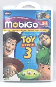VTech MobiGo Disney PIXAR Toy Story 3 Game Cartridge Touch Learning Complete - Picture 1 of 3